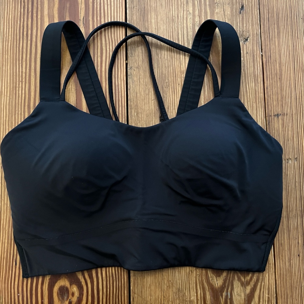 Lululemon sports bra black sz 6